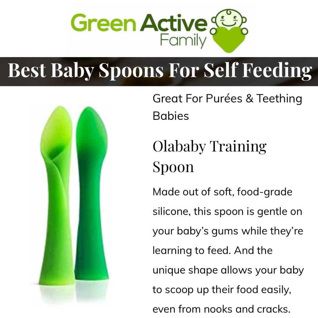 Green Active Family: Best Baby Spoons For Self Feeding