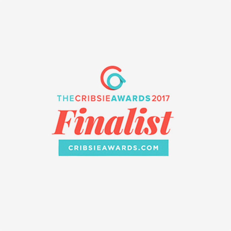 We are finalists for the Cribsie Awards 2017!