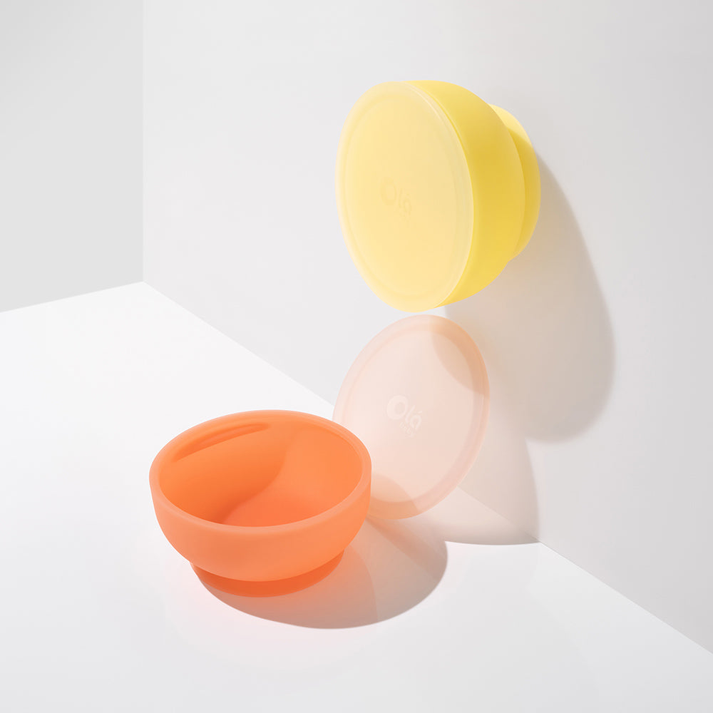 Introducing The Olababy Silicone Bowl With Lid