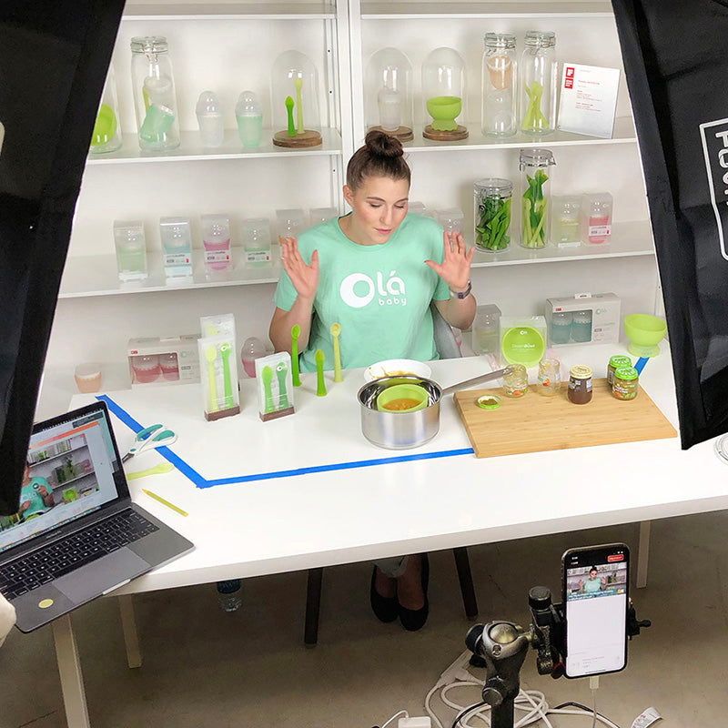 Olababy is going Amazon Live