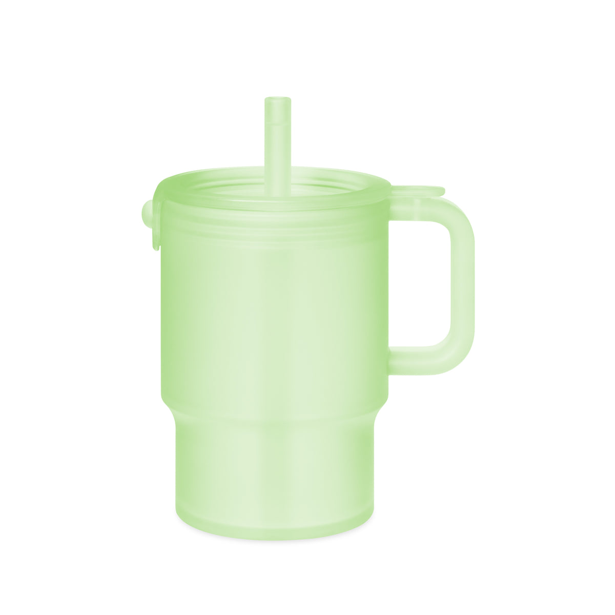 Silicone Tumbler with Lid + Straw 11oz - Olababy