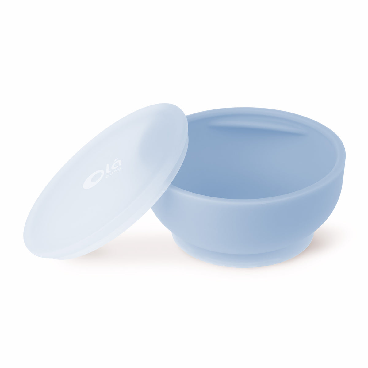 Silicone Suction Bowl with Lid - Olababy