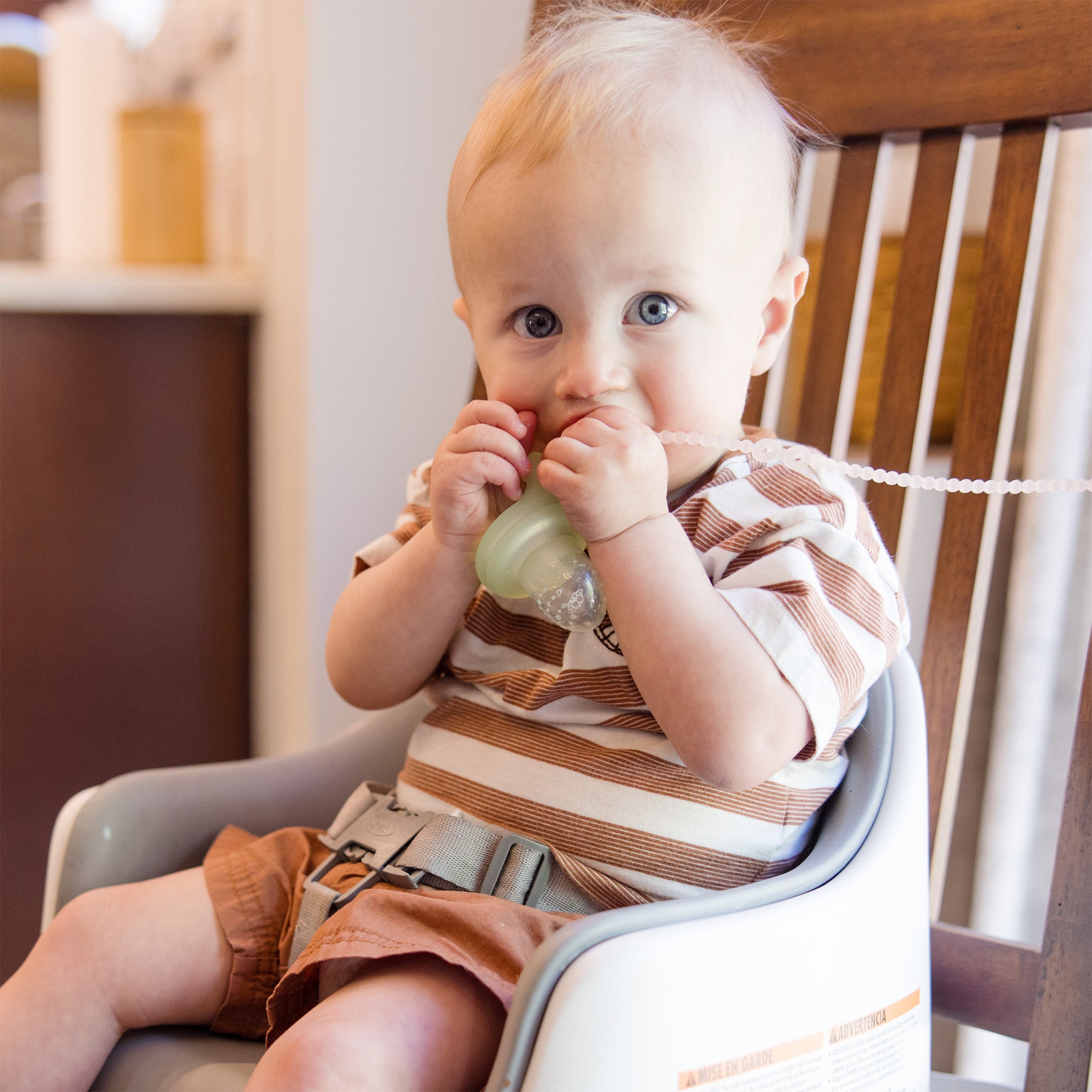 Siliconen fruitvoeder voor baby's en ijslollyvormen - multifunctionele opslagcontainers om het gebit te kalmeren en de zelfvoeding van zuigelingen aan te moedigen (groen Siliconen fruitvoeder voor baby's en ijslollyvormen - multifunctionele opslagcontainers om het gebit te kalmeren en de zelfvoeding van zuigelingen aan te moedigen (groen