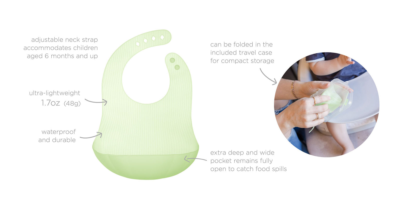 Olababy Silicone Bib