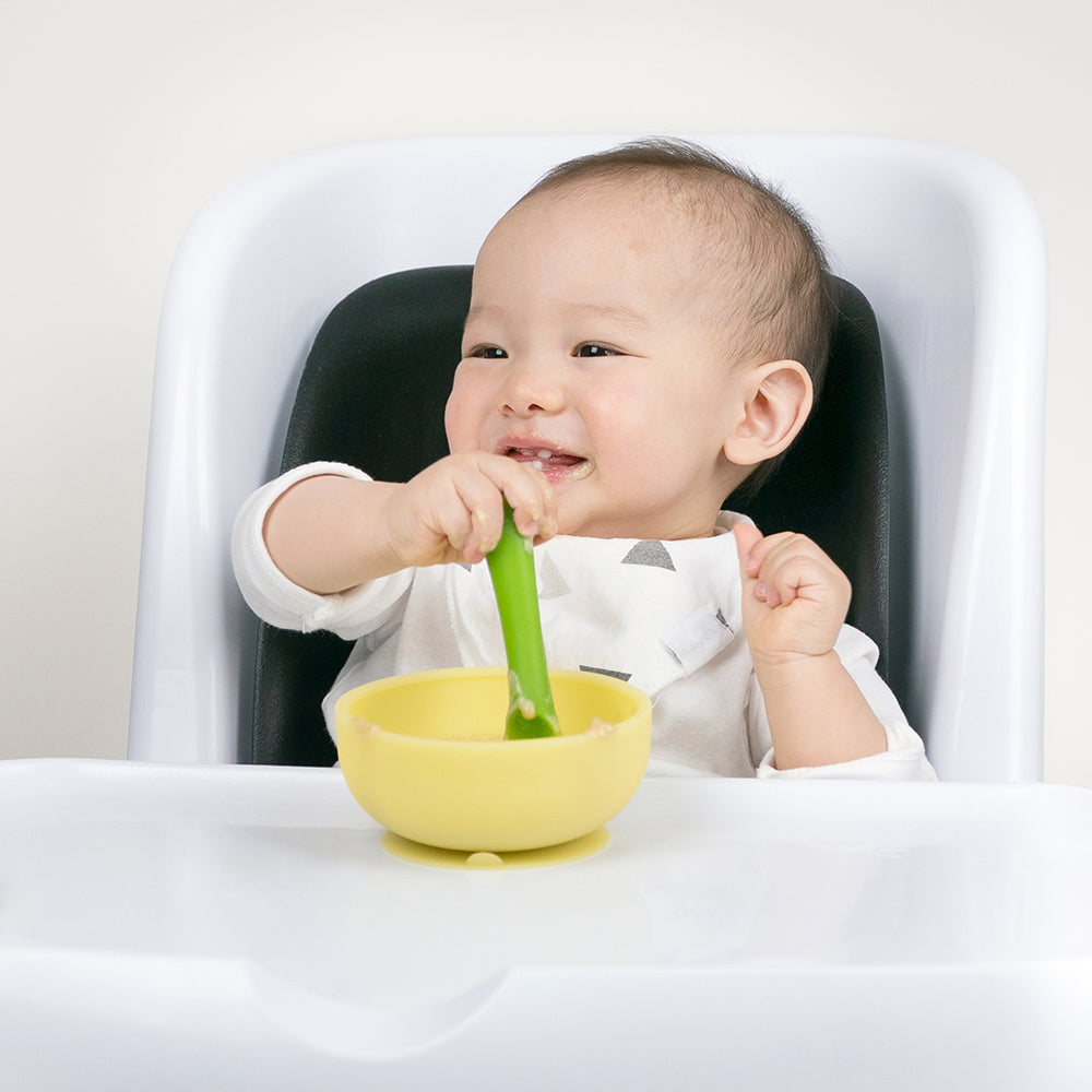Silicone Suction Bowl with Lid - Olababy