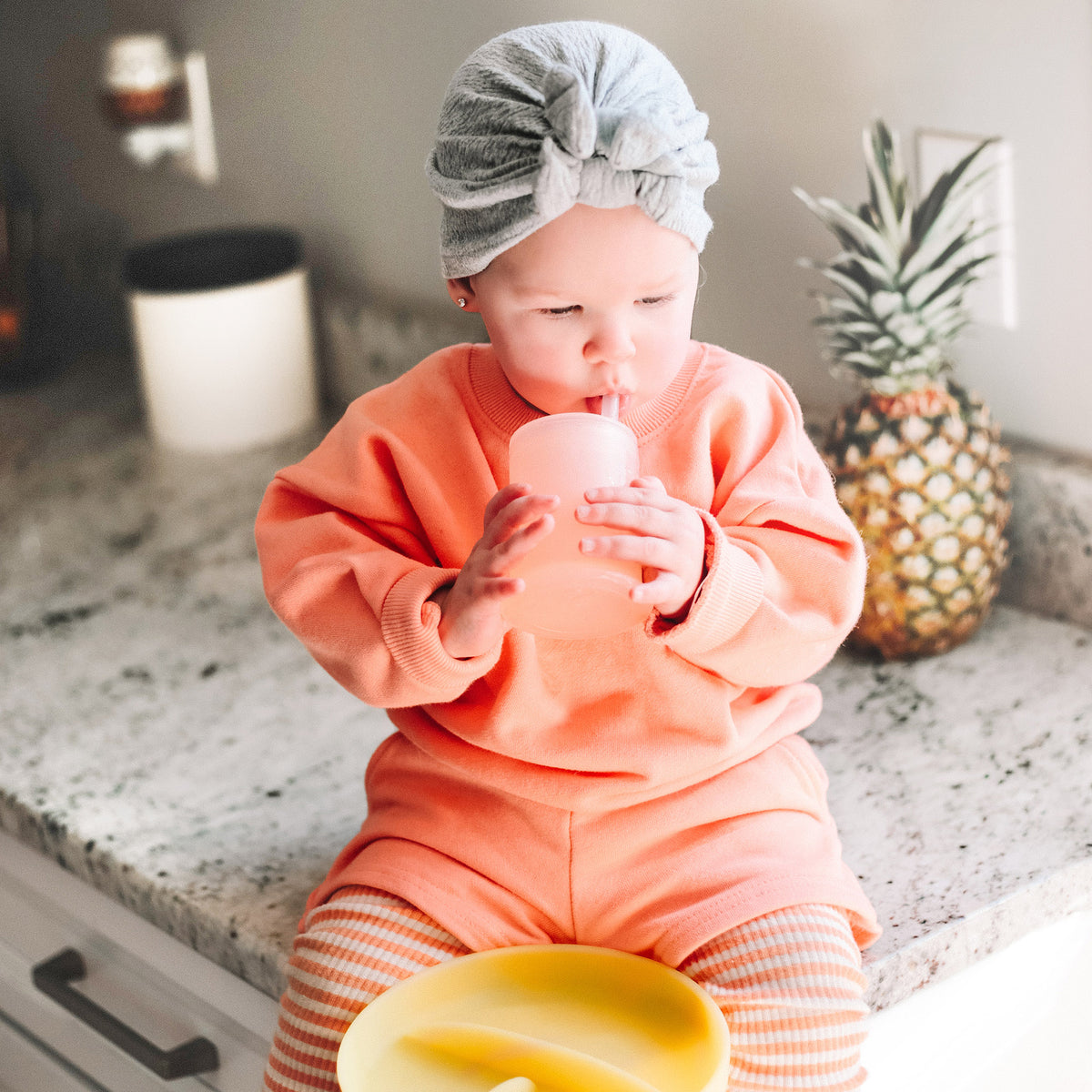 Training Cup with Lid + Straw