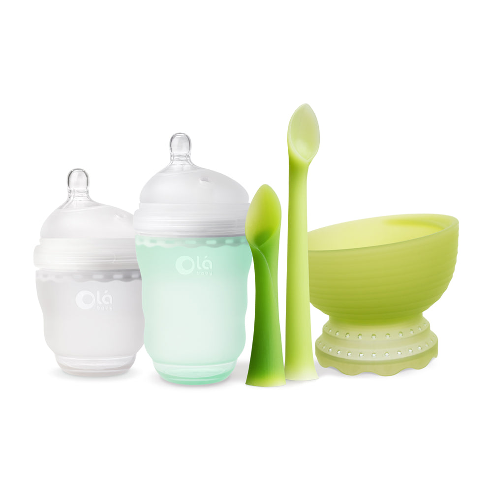 Olababy Essential Feeding Gift Set (Mint)