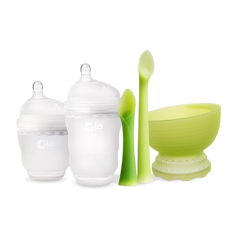  Silicone Baby Feeding Set - 6 Pack Baby Led Weaning