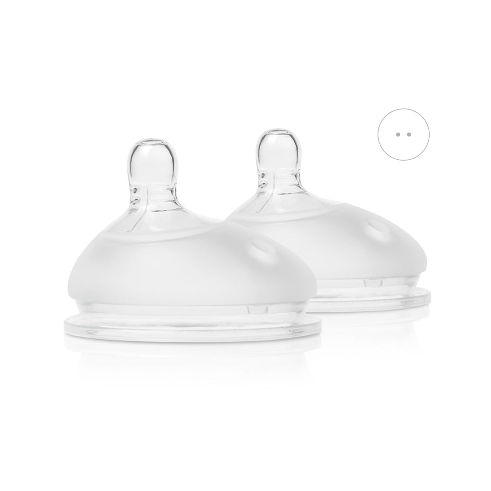 GentleBottle Silicone Replacement Nipple (2-Pack)