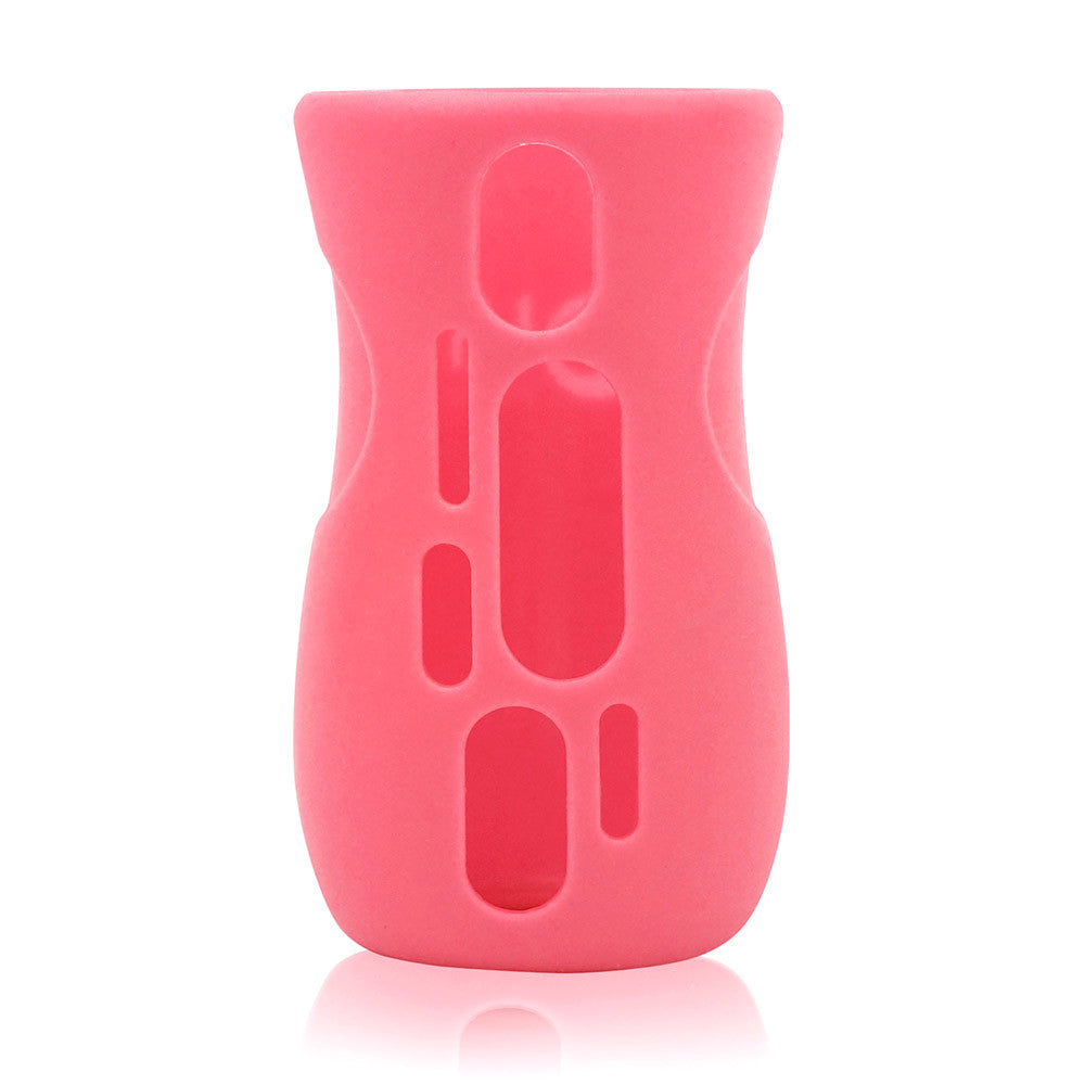 Olababy Silicone Sleeve for Avent Natural Glass Bottles (8 oz, Pink)