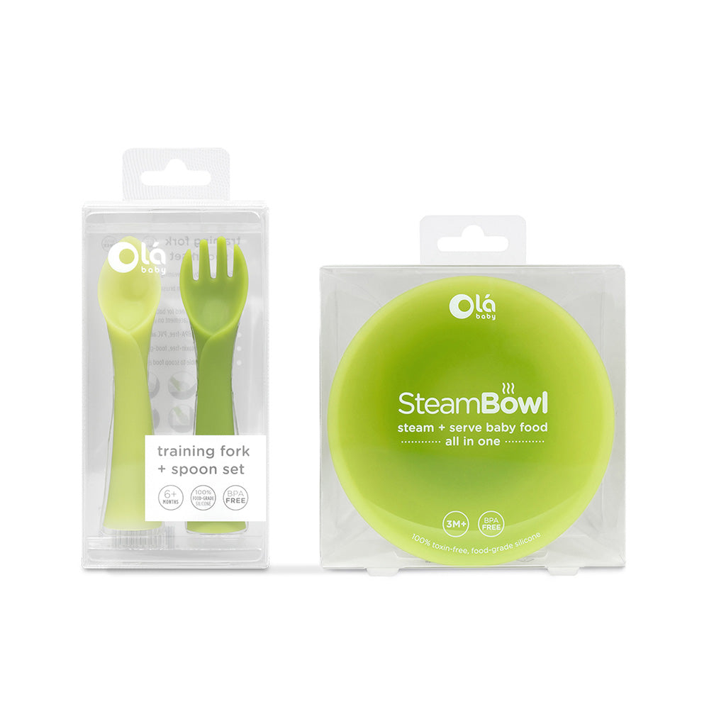 Training Fork + Spoon Set - Olababy