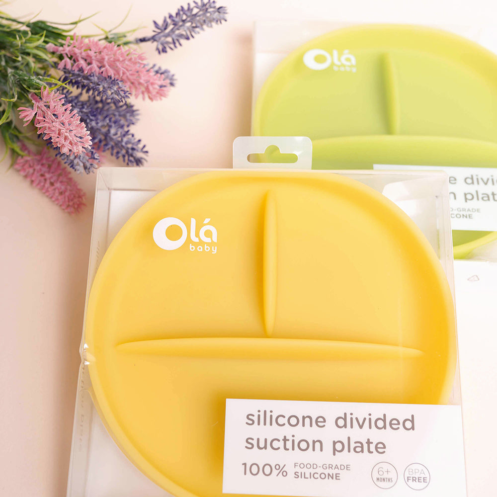 Silicone Divided Suction Plate - Olababy