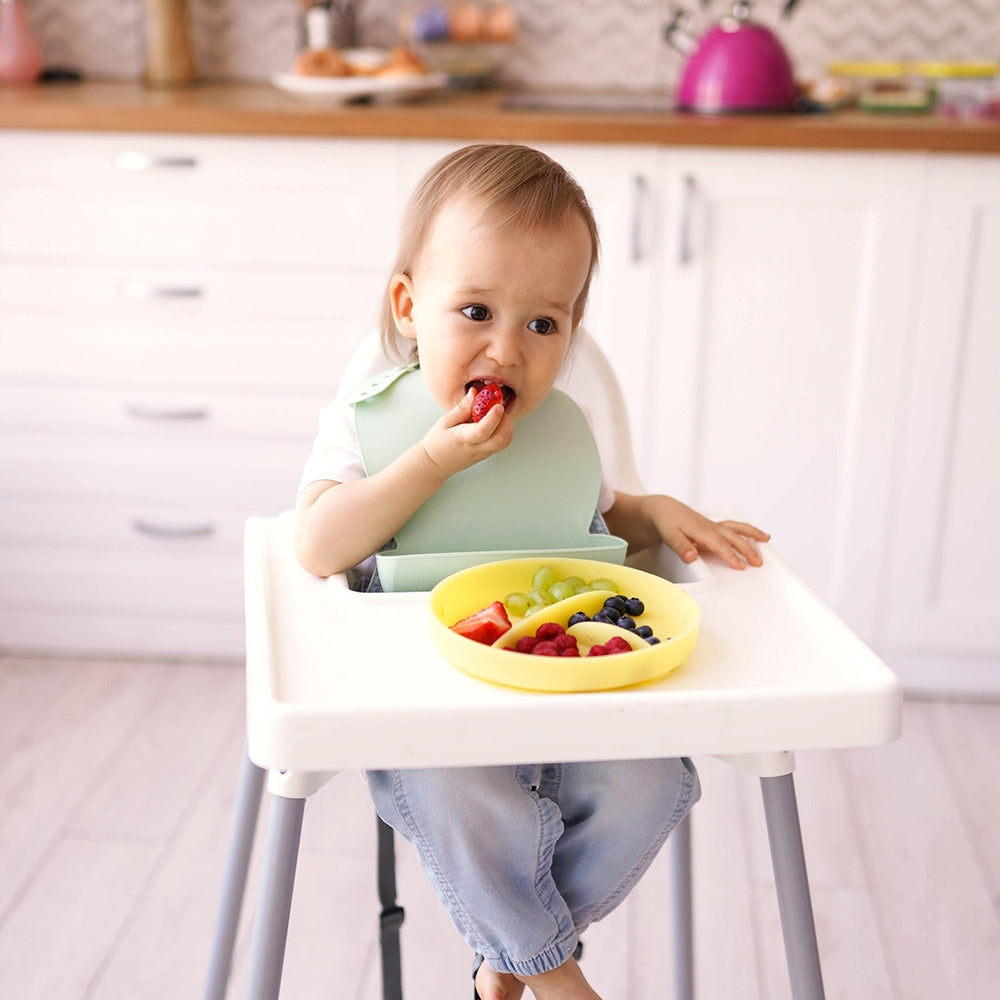 Olababy Silicone Suction Bowl with Lid - Kids N Cribs